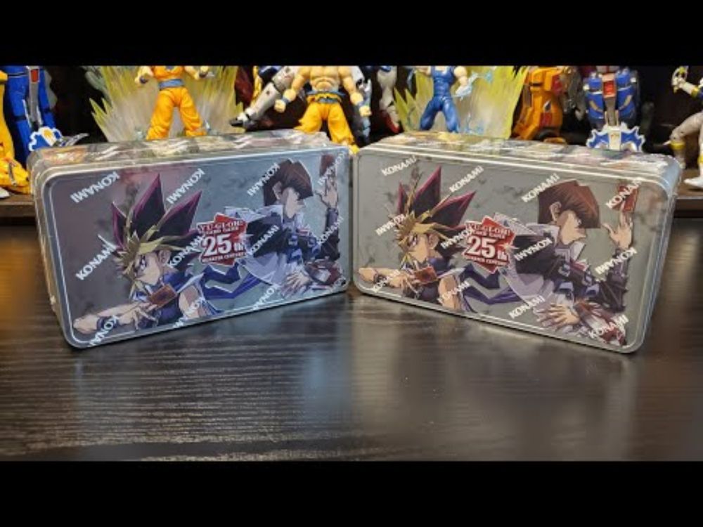 "Yugi & Kaiba?!?!" 25th Anniversary Mega Tin: Dueling Mirrors Openings! #yugioh #yugiohtcg #megatins