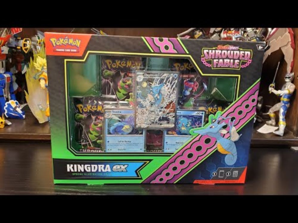 Kingdra EX Special Illustration Collection Shrouded Fable Box Opening! #pokemon #pokemontcg