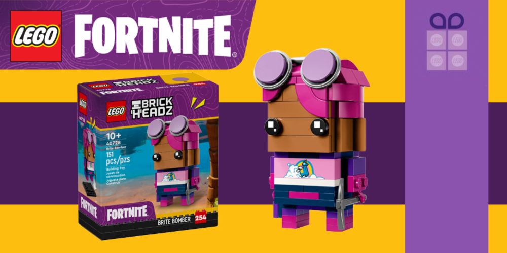 40728: Fortnite Brite Bomber BrickHeadz GWP Review - BricksFanz