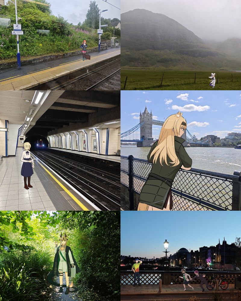 compilation of my travel diary posts, in chronological order from top to bottom