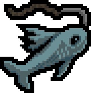 The fishing icon from old school runescape