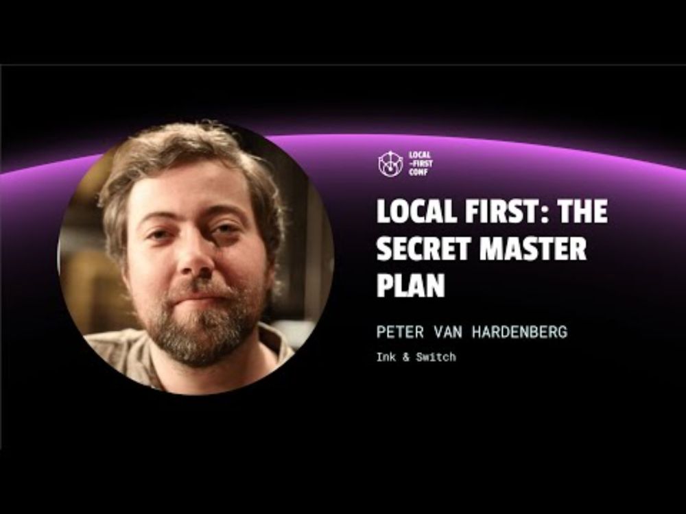 Peter Van Hardenburg - Local First: the secret master plan