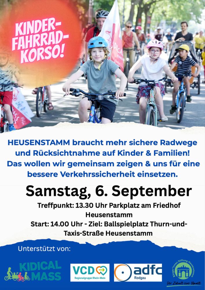 Kinder auf Fahrrädern