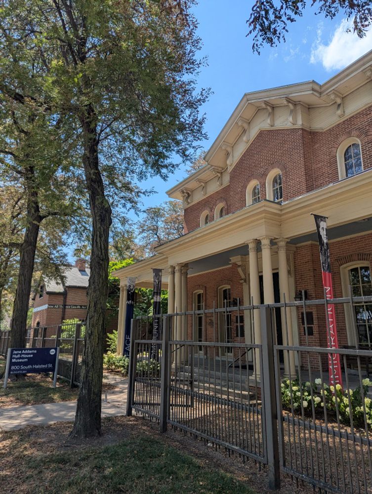 Jane Addams Hull House museum facade 