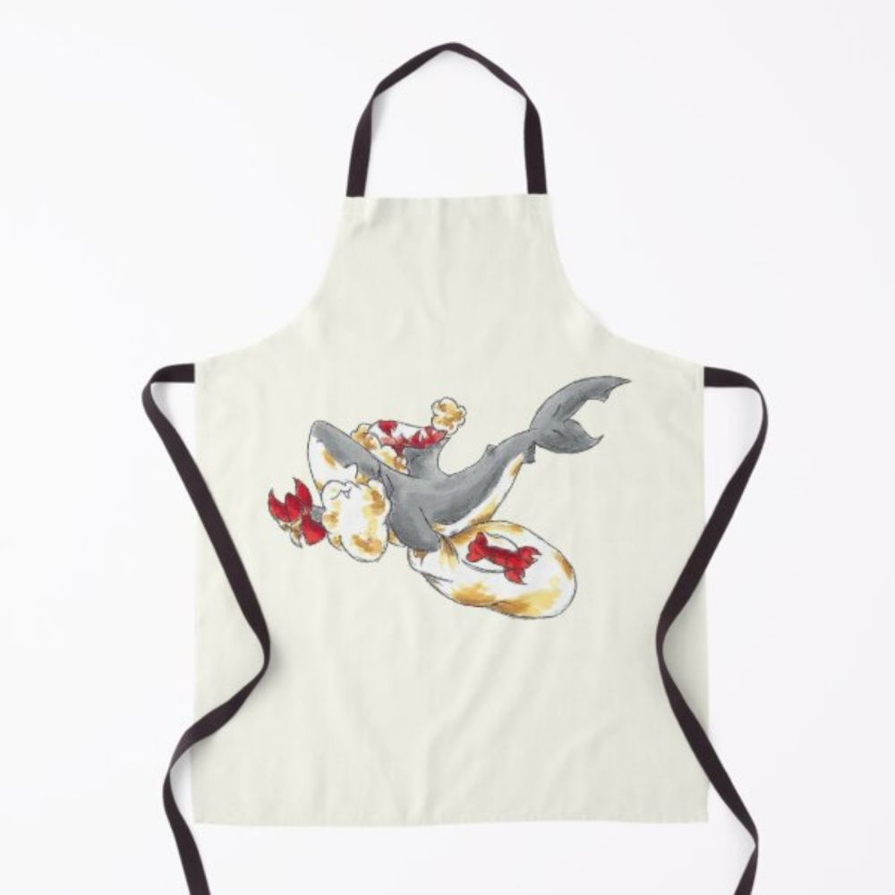 "Lobster Claus" Apron for Sale by KOKeefeArt