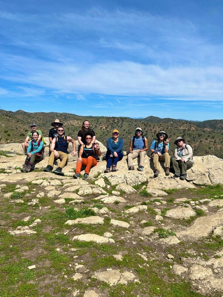 Group of hikers