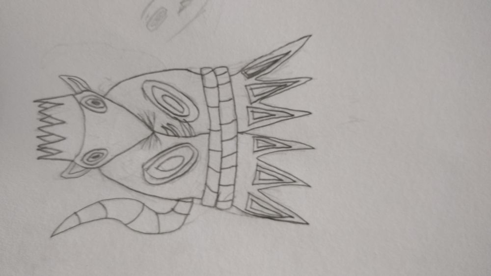 A Rat with a crown, cloak and weird eyes