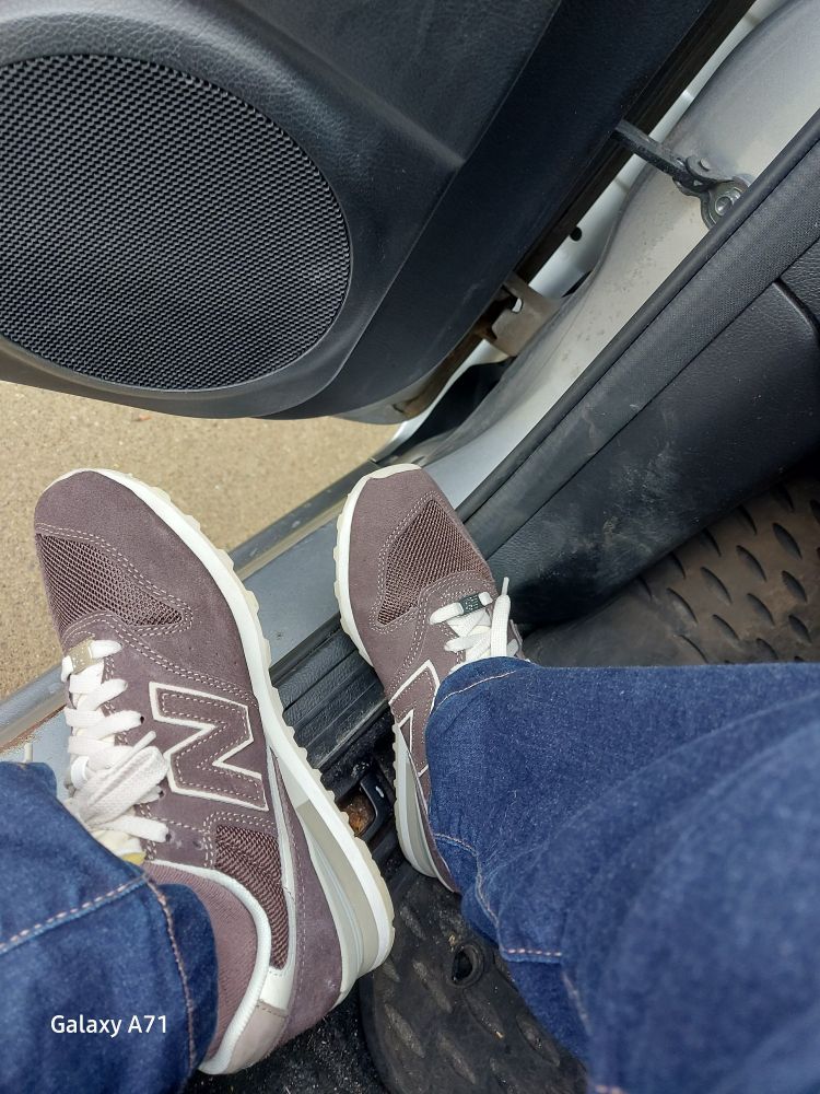 Brown sneakers 