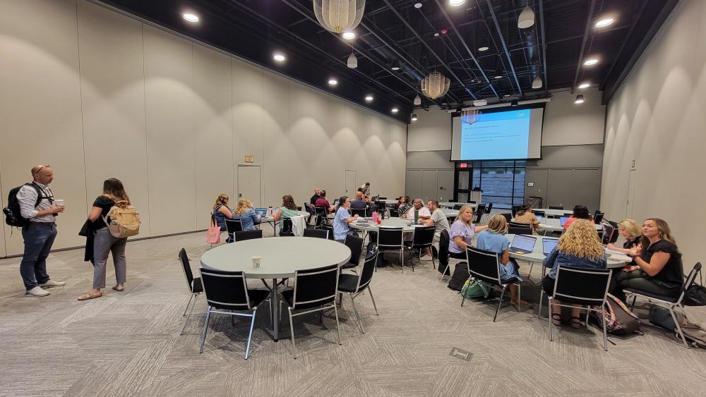 IXL training, sponsored by OVEC.