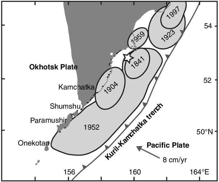 Macinnes et al. (2010) rupture zones 