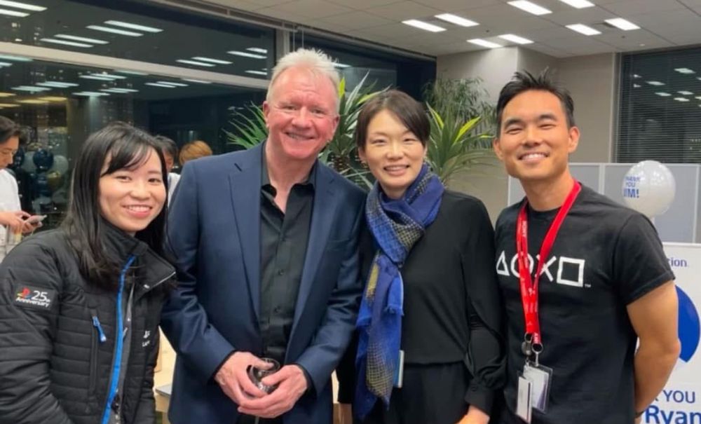 Last years photo with Jim Ryan