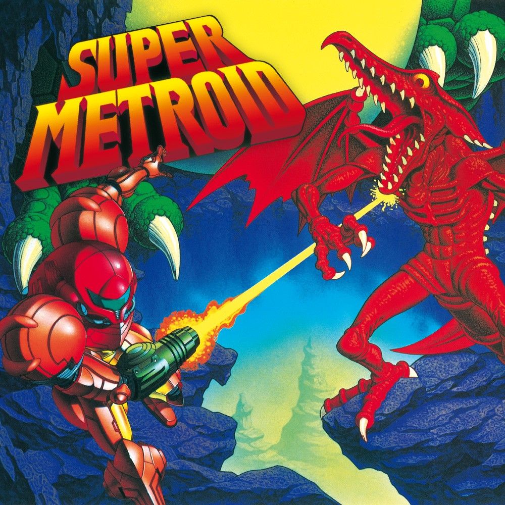 Square cover art of Super Metroid