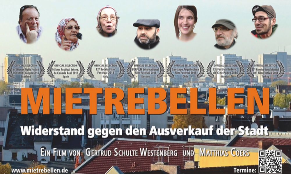 Gegen die Stadt der Reichen! infocafe 03.09. zeigt den Film “Mietrebellen”