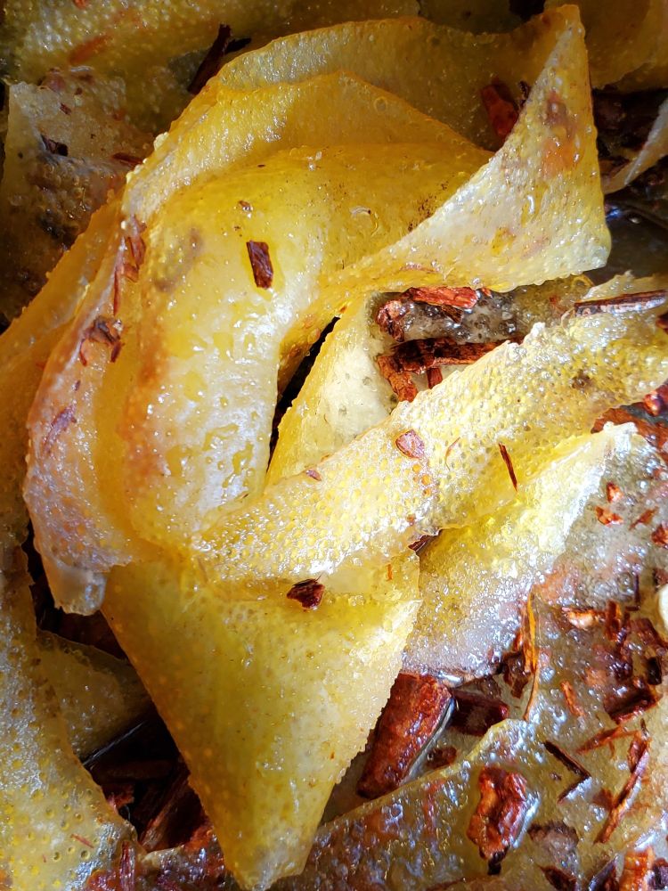 Pummelo and Grapefruit cinnamon oleosaccharum 