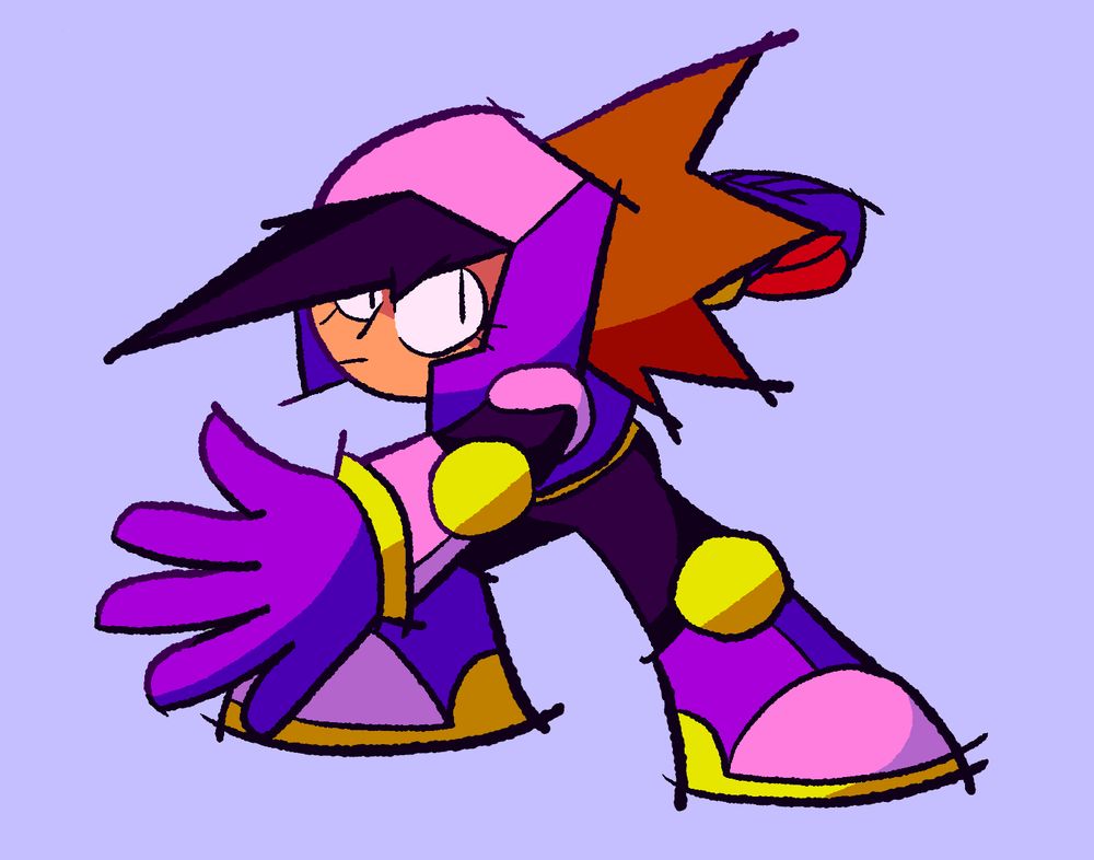 Ash, in an action pose. She's carrying her yo-yo in her right hand. Original date: June 10, 2024