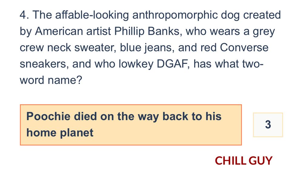 “Poochie died on the way back to his home planet.”