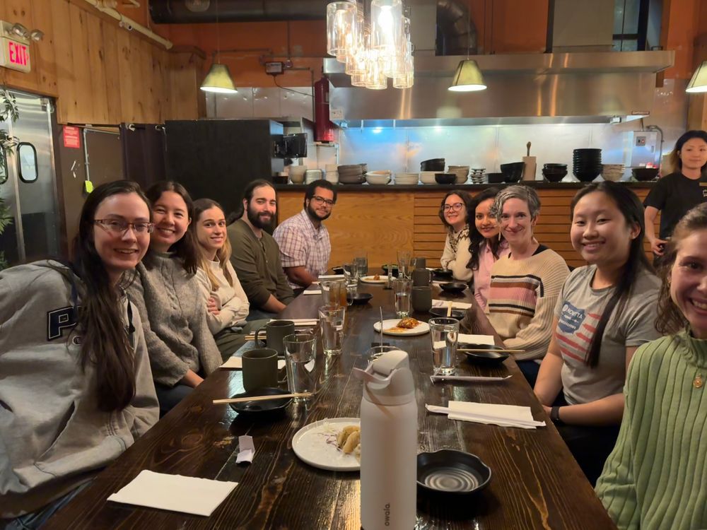 10 people around a table at a restaurant, Mokban Korean Bistro in Providence, RI