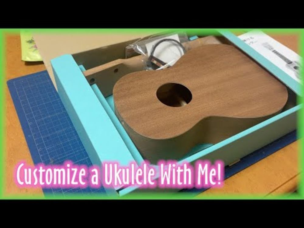 Customize a Ukulele With Me! (Part 3/?)