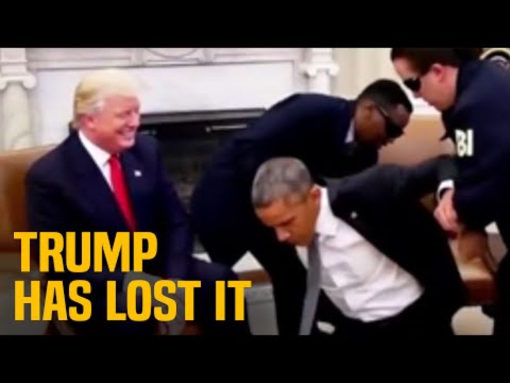 Trump posts deranged Obama arrest video