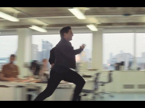 A man ran into my office talking to himself and then jumped out the window