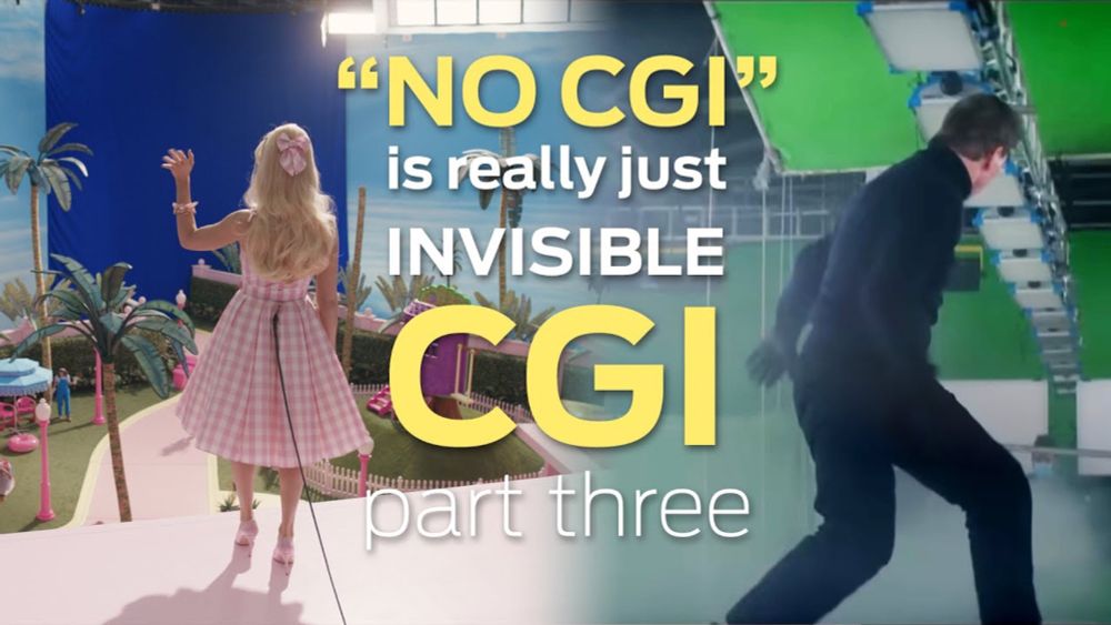 "NO CGI" is really just INVISIBLE CGI (3/4)