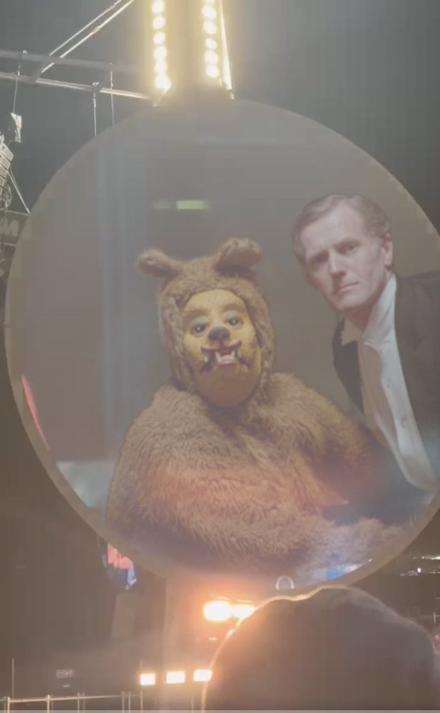 the coldplay thing but it's the two people from The Shining