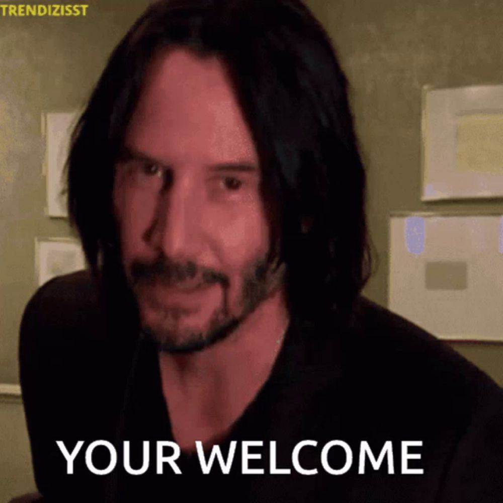 Your Welcome GIF