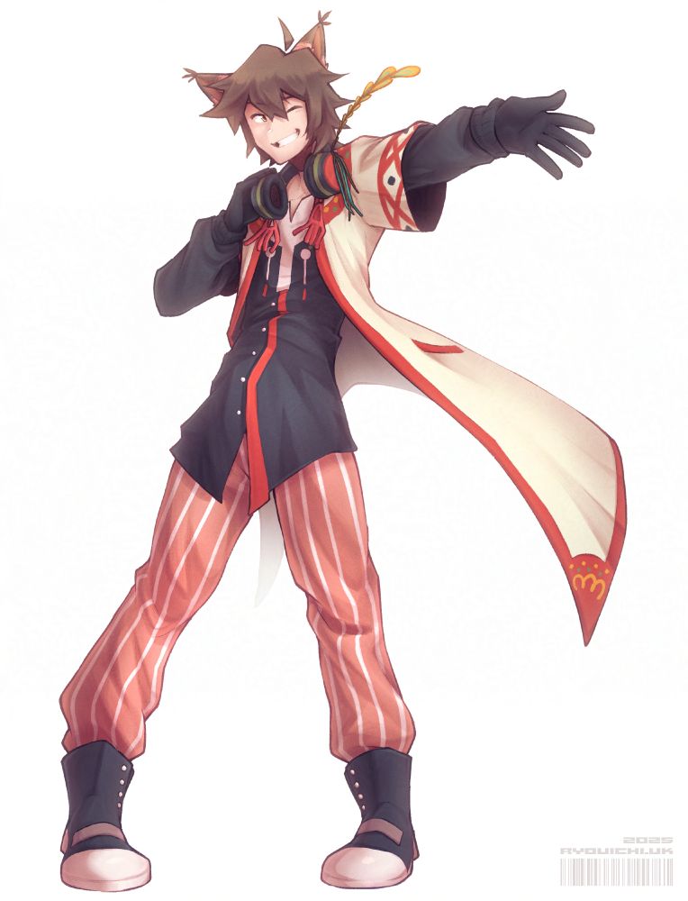 Full body art of Pix's AI 3 design.