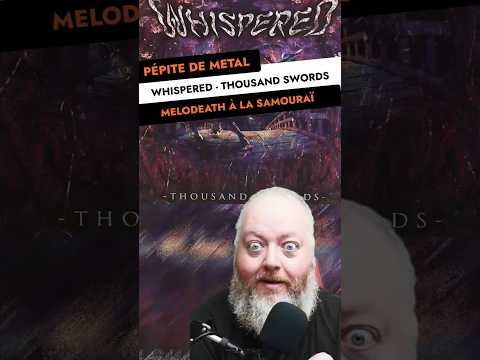 Du #melodeath style Samouraï : Whispered - Thousand Swords | Pépites de #metal #shorts