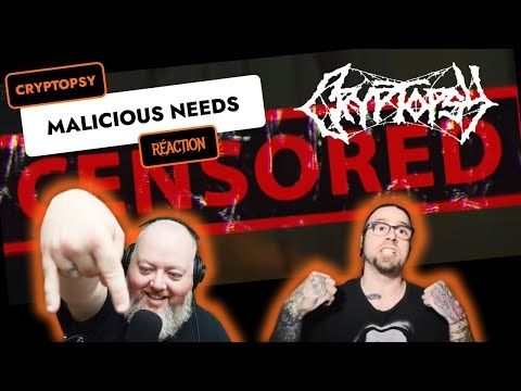 Réaction à Cryptopsy - Malicious Needs