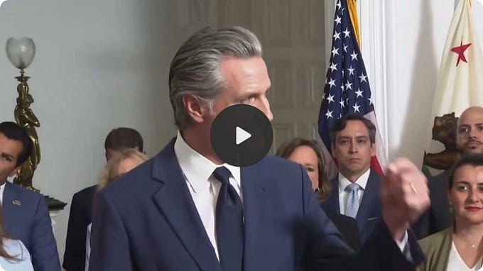 BREAKING: In a powerful moment, Gavin Newsom just stood up to Donald Trump saying he will match any efforts Texas takes to gerrymander and remove Democrats. This is how it’s done.
