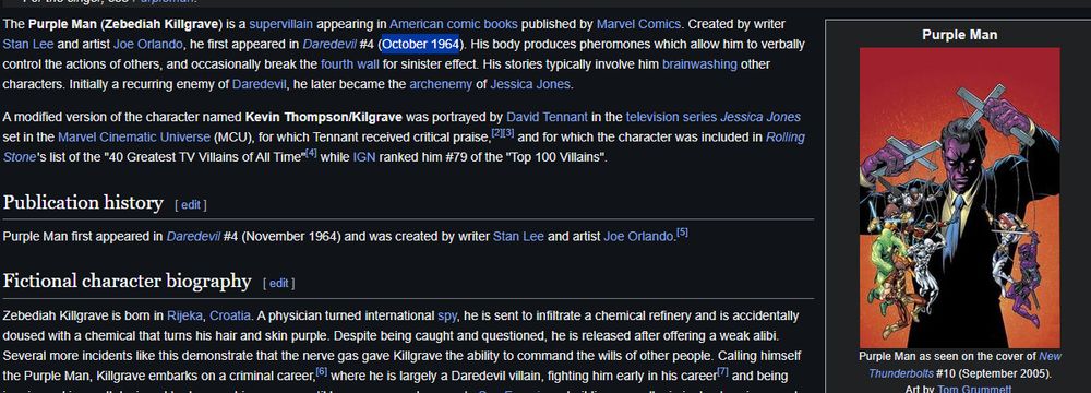 Bro existed since 1964, WAY before FNAF lol