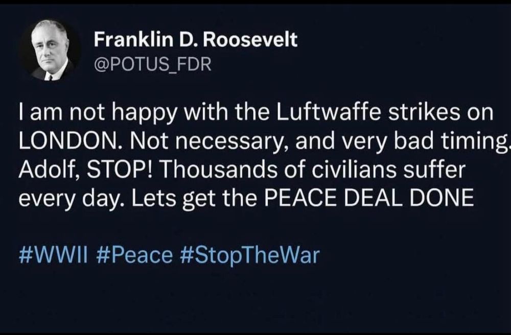 trump, franklin roosevelt, wwII, hitler, ukraine, stopthewar, peace, russia, war in ukraine, russian aggression, witkoff, rome