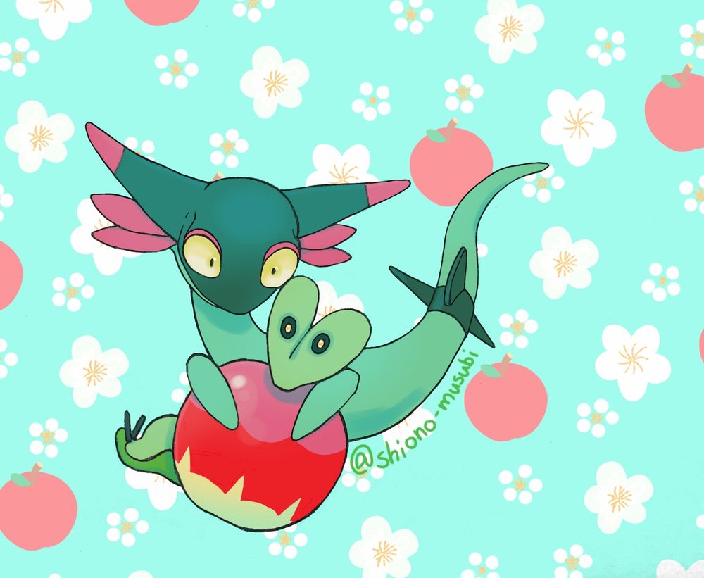 カジッチュとドラメシヤのファンアート