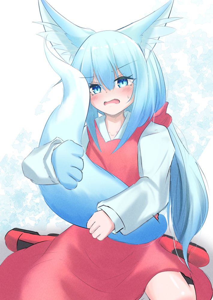 寝ようかと思ったんすよ。尻尾トントンで思いつきまして。この服のフィルちゃん描きたかったので…。

尻尾ふわふわな時もあれば、サラサラな時もあるフィルちゃん。

実は2.5hドローイング。_(:3 」∠)_