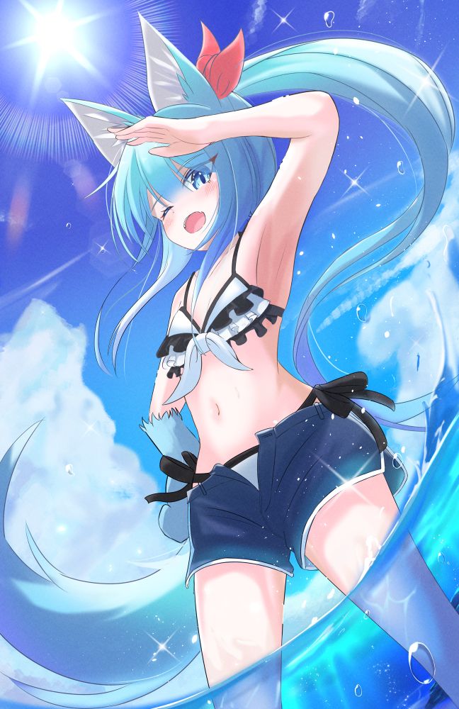 ｳﾁﾉｺ フィルちゃん！

前々から要望が多かったので水着解禁！
空描くの楽しかったれす！