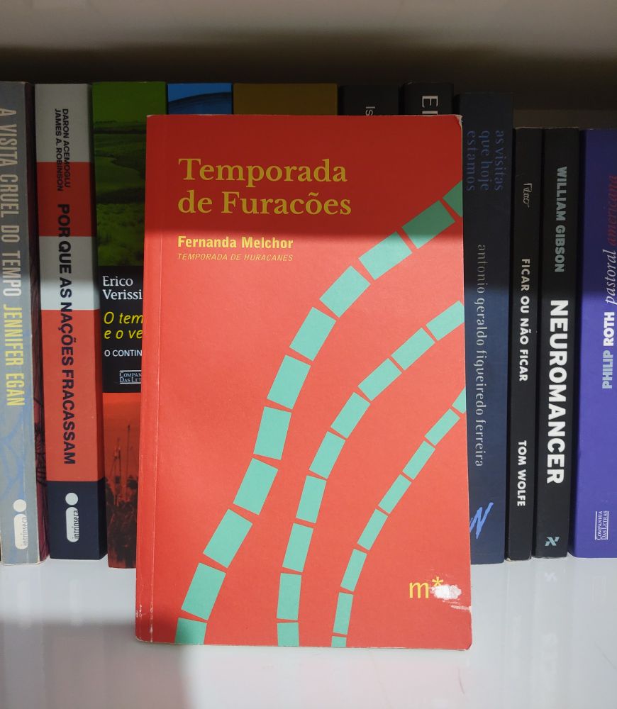 Foto da capa do livro Temporada de Furacões 