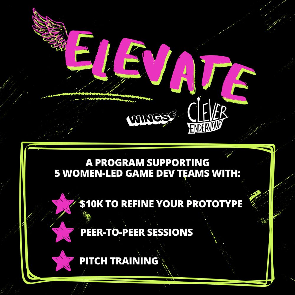 WINGS Elevate sponsored by Clever Endeavour is a $50K USD prototype fund that is now accepting submissions
