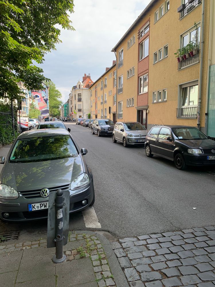 Autos in einer Straße