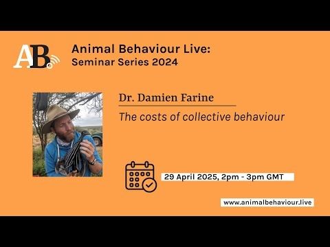 Seminar Series 2025: 1. Dr. Damien Farine