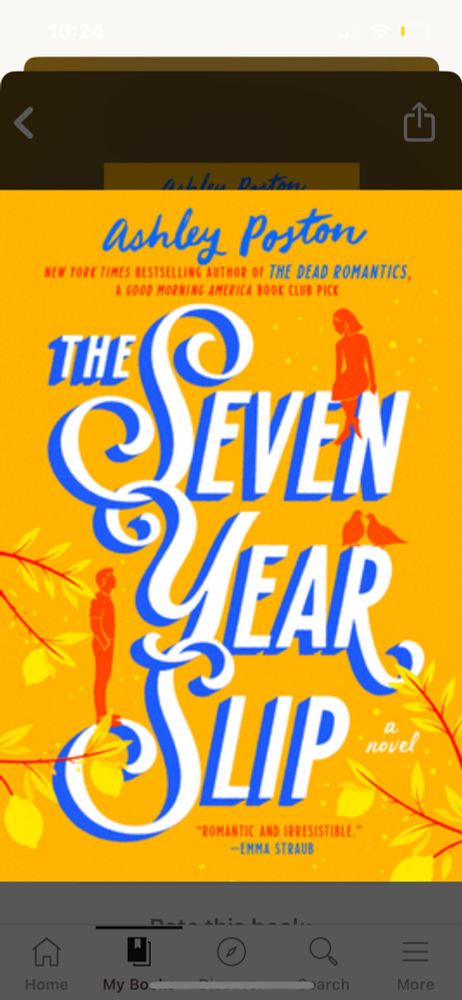 book cover- seven year slip