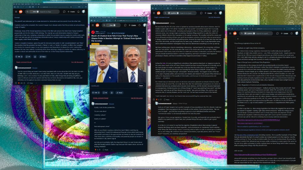 lol just see the links too many words https://www.reddit.com/r/politics/comments/1ms0kpp/comment/n95c9xg/ https://www.reddit.com/r/law/comments/1m861nr/comment/n55zni2/ https://www.reddit.com/r/law/comments/1m7plvj/comment/n4v3v3b/