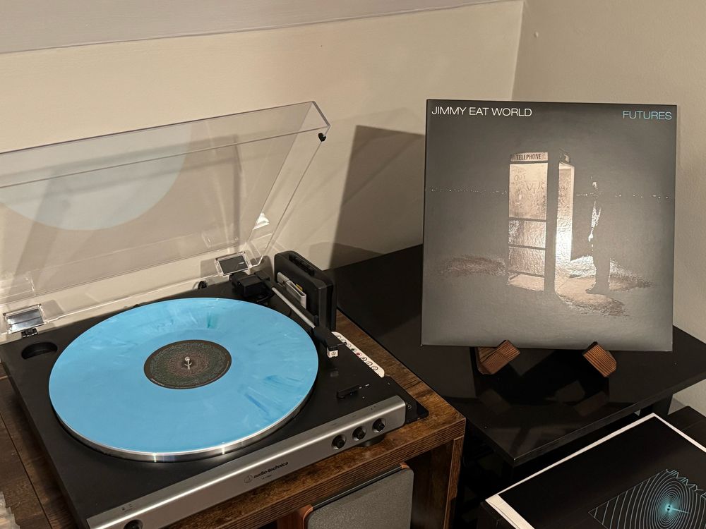 Futures by Jimmy Eat World blue marble LP