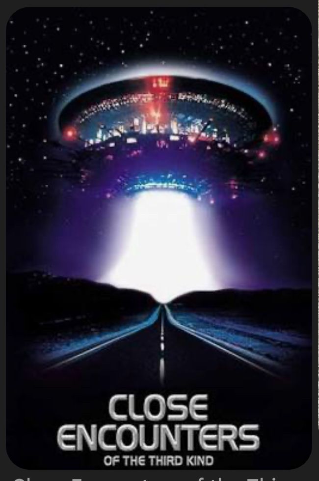 Close Encounters of the Third Kind movie poster