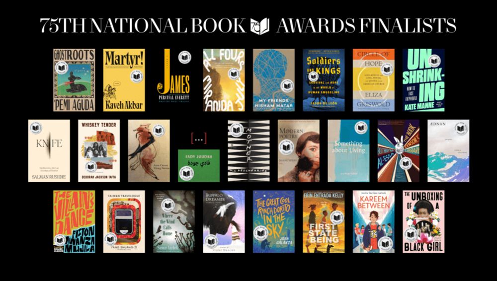 2024 National Book Awards Finalists Announced