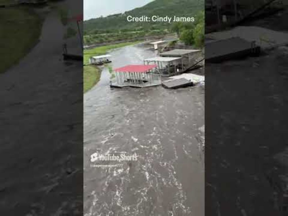 Texas flooding: Flooding at Lake Buchanan | FOX 7 Austin