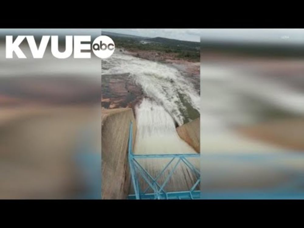 WATCH: Buchanan Dam floodgates opened after heavy downpours