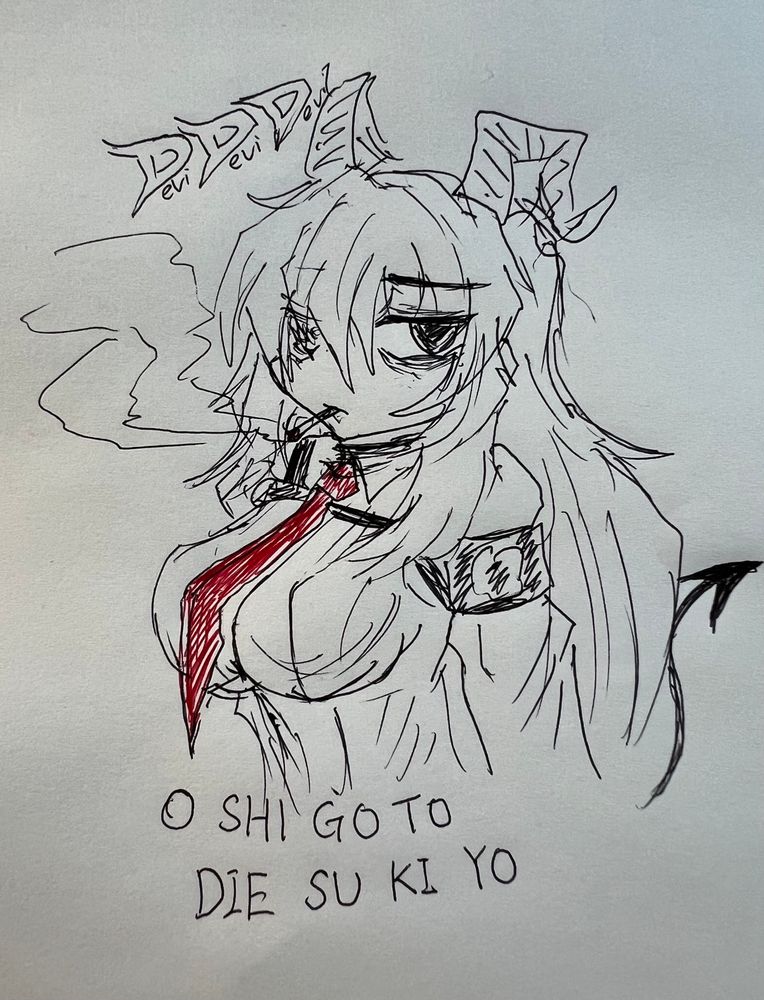 O SHI GO TO
DIE SU KI YO