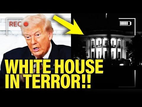 Trump goes INTO PANIC MODE as WH GOES DARK