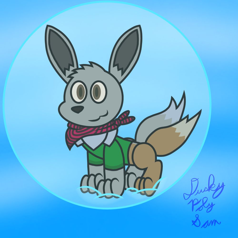 Attack targeted at EthanVerGaming of their Eevee form in a bubble.